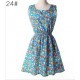 Женское летнее разноцветное платье А32295671641